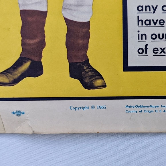 *SOLD* Laurel & Hardy's Laughing 20's 1965 Orig.  Movie Poster Rare 22×14" - Picture 2 of 12